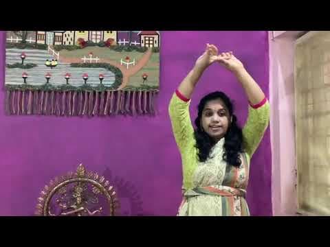 Kuchipudi classes  episode - 7 - 1st half 6th step