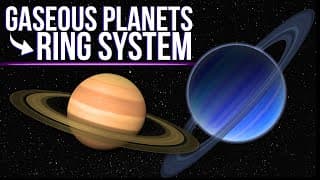 Why Do Gaseous Planets Have Rings And Moons, But Rocky Planets Don't