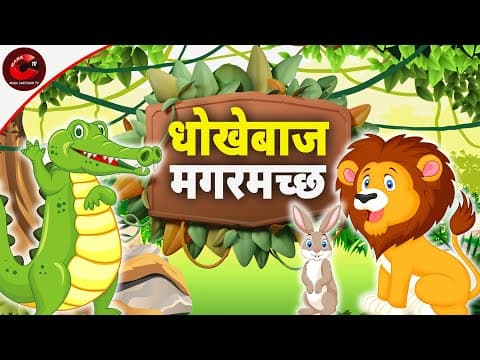 धोकेबाज मगरमच्छ | पंचतंत्र की कहानियां | Panchatantra Hindi Moral Story | हिंदी कहानियां