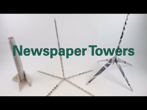 Newspaper Towers - YouTube