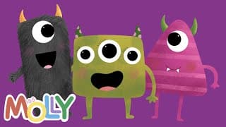 Monsters, Monsters A HALLOWEEN SONG  Miss Molly Sing Along Songs