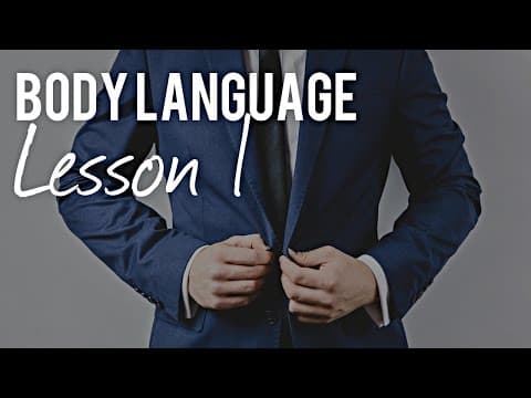 Body language lesson 1 by the body language expert