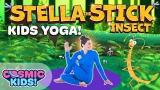 Stella the Stick Insect | A Cosmic Kids Yoga Adventure!