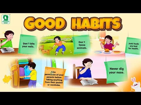 Good Habits - Good Habits for Children in Daily Life | Evergreen Publications