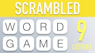 Scrambled Word Games | Guess the Word Game