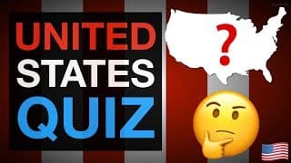 Guess the US State Quiz | Learn the United States of America Map