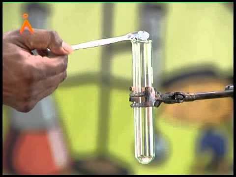 Preparation of Hydrogen (using zinc and HCl) (TELUGU)