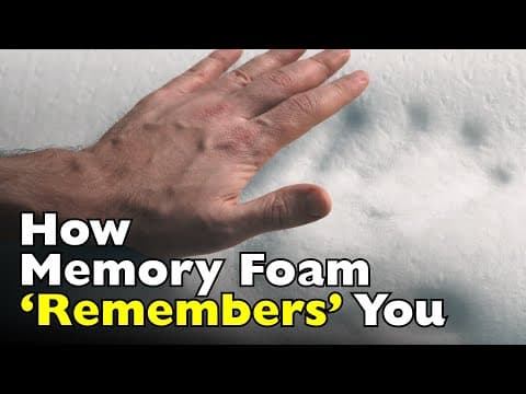 How Does Memory Foam Remember Anything