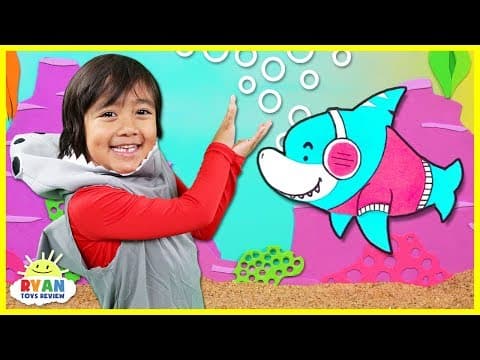 Baby Shark | Kids Song and Nursery Rhymes Sing and Dance | Animal Songs with Ryan ToysReview - YouTube