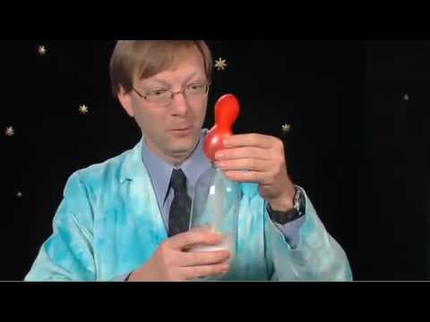 Fizz Inflator Science Experiment with Science Bob