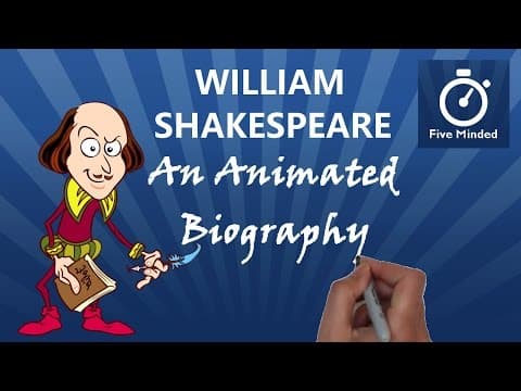 William Shakespeare Animated Biography