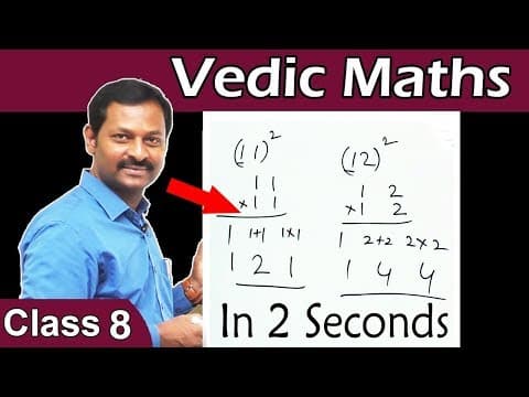 Fast math tricks - fast vedic mental math tricks - multiplication