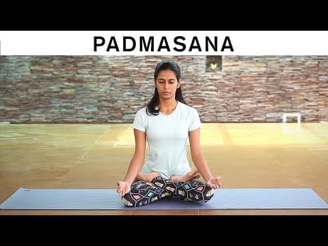 How to do Padmasana - Lotus Pose