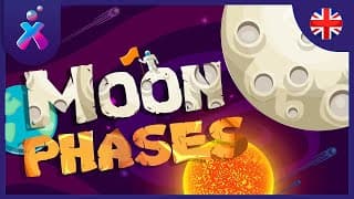 Moon Phases | Educational Videos for Kids