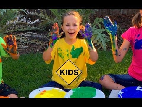 Learn Colors Surprise Rainbow Paint Mystery