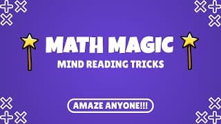 3 MATH MAGIC TRICKS-I WILL READ YOUR MIND!!