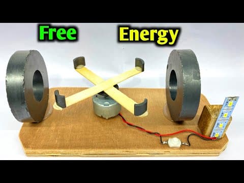 Free electricity generator homemade