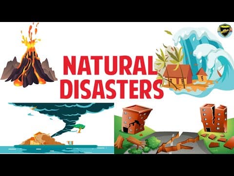 Natural Disaster - Natural Disaster for Kids - Learn about Natural Disasters