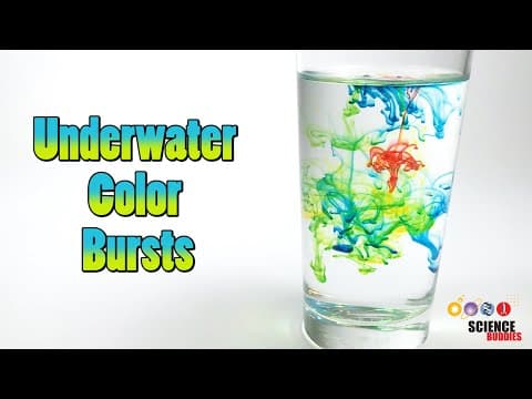 Underwater Color Bursts