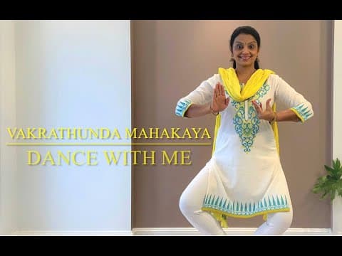 Bharatanatyam - learn to dance - vakrathunda mahakaya