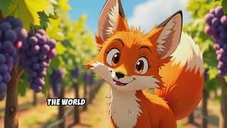 The Fox and The Grapes|Donot Despair Learn to Accept|Moral Story for Kids