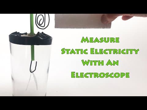 Measure Static Electricity With An Electroscope