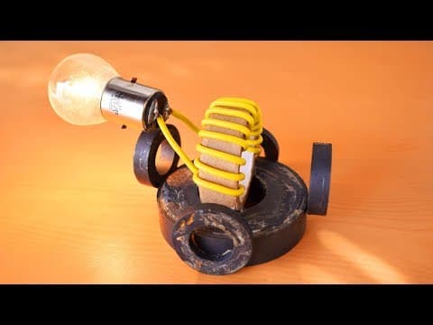 Free Power 12V Bulbs Generator