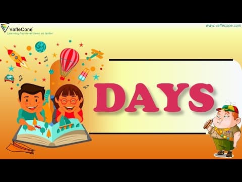 learn about The Days of the week