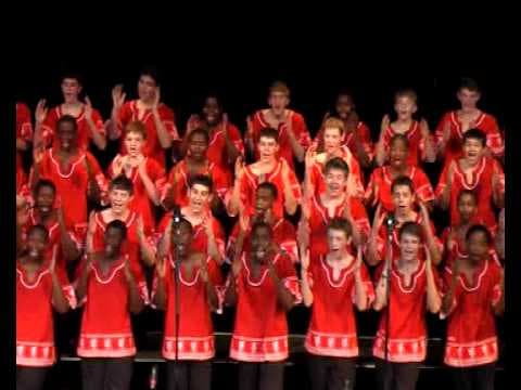 Percussive thunderstorm simulations inspired by the Kearsney College Choir