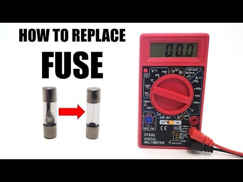 How to Replace a Multimeter Fuse