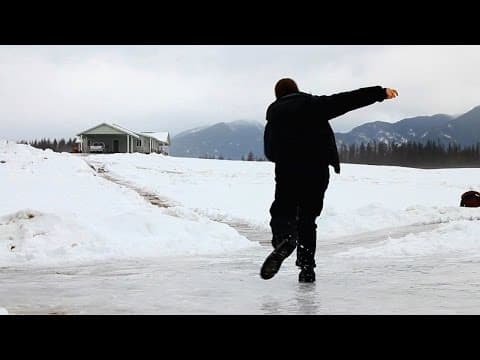 Why do you slip on ice?