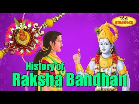 History of Rakhi Festival | Rakshabandhan Story with Cartoon Animation - KidsOne