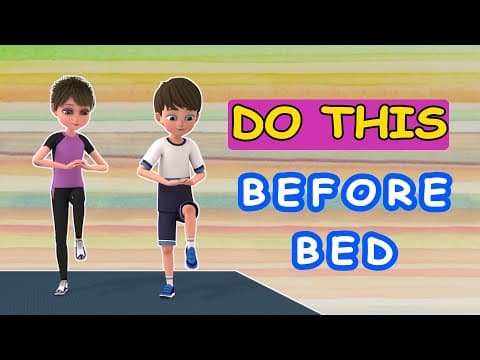 DO THIS BEFORE BED - EVENING EXERCISE FOR KIDS| Grow Taller| New Exercises| Kids Exercise