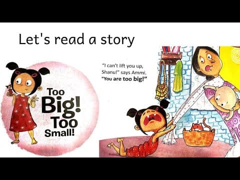 Too big too small - stories for children