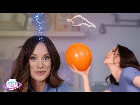 Levitating Ring - Static Charge Experiment - Emily's Science Lab - YouTube