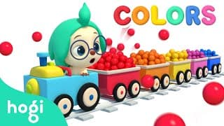 Learn Colors with Train | Pinkfong & Hogi | Colors for Kids | Learn with Hogi