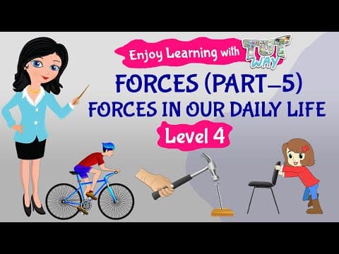 Forces (Part-5) Forces in our daily life | Science