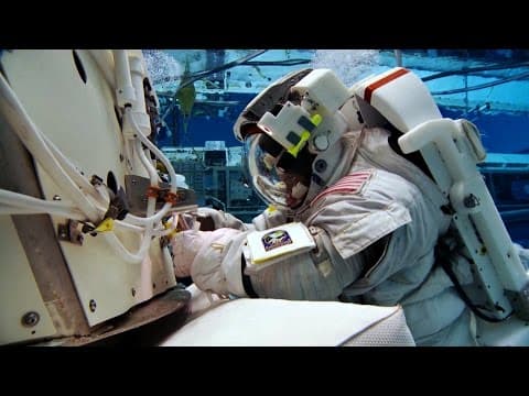 First Step In Training For Work on Mars: Go Underwater