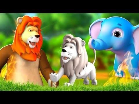 నకిలీ సింహం వేషంలో ఎలుగుబంటి - Fake Lion Mask and Bear Story 3D Telugu Kathalu Moral Stories JOJO TV