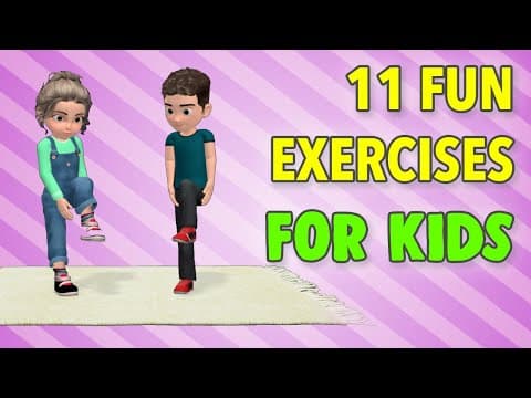 11 fun exercise routines for kids at home