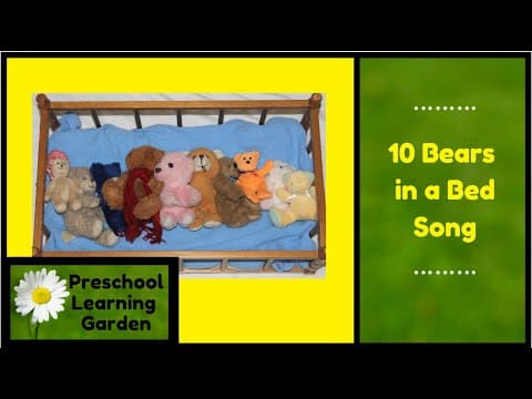 10 bears in the bed song