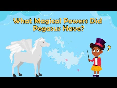 What Magical Powers Did Pegasus Have? - Greek Myths - Facts About Pegasus