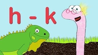 Learn Words H - K with the Word Worm | Learn Words for Toddlers