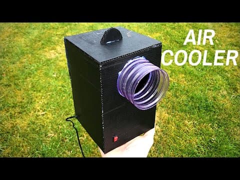 How to make powerful air cooler