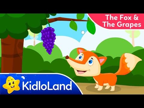 The Fox and The Grapes - Bedtime Stories