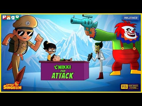 Little Singham Bana Toy | Jungli Joker's Toy Yantra Attack | Pogo TV | Kids Cartoon
