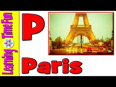 Abc phonics and alphabet sounds cities of the world