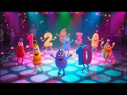 Dancing Numbers | Learn the #numbers