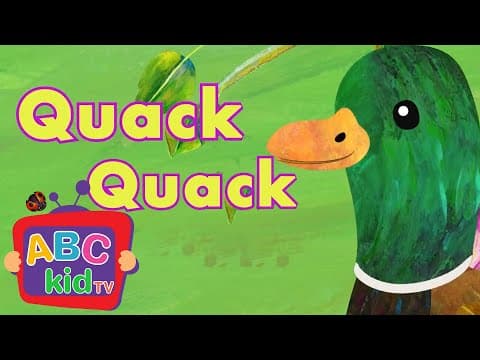 The Duck Song | ABC Kid TV Nursery Rhymes & Kids Songs
