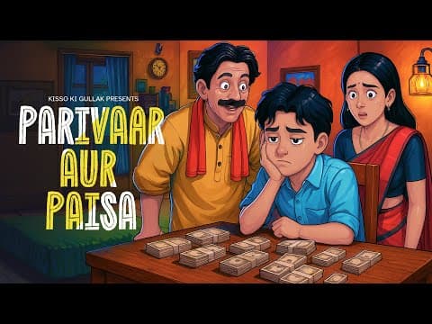 परिवार और पैसा | Parivaar aur Paisa hindi Anime kahaniya moral stories